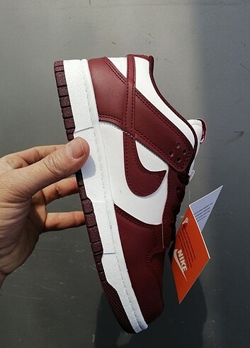 Nike NİKE DUNK BORDO KADIN SPOR AYAKKABI YENİ SEZON SIFIR