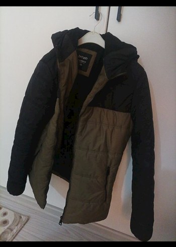 Erkek Çocuk Koyu Kahverengi Kemerli Mont - Görsel 2