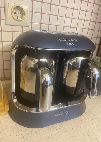 Korkmaz Twin Çift Demlikli Kahve Makinesi - Görsel 5