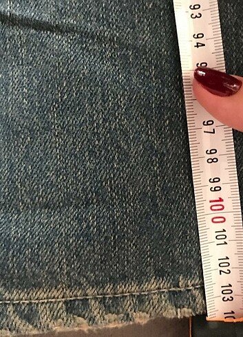 32 Beden Bdg eskitmeli baggy jean