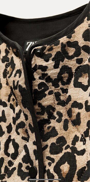s Beden Zara leopar ceket