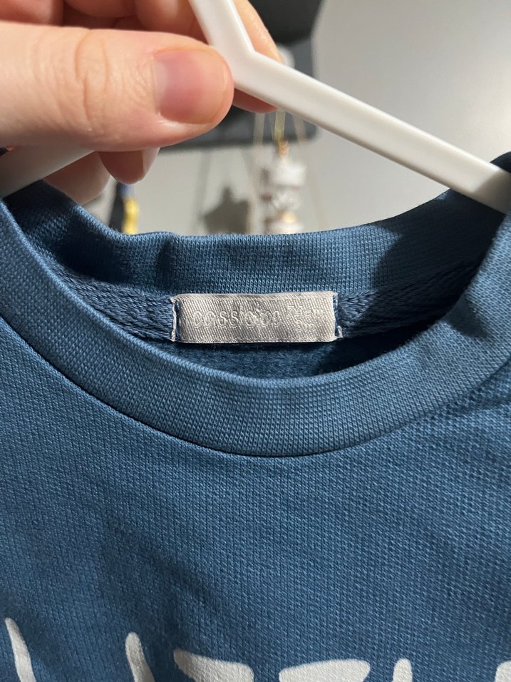 Erkek Çocuk Mavi Sweatshirt - Görsel 3