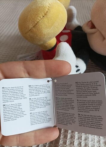 Beden Renk Lisanslı Mickey oyuncak