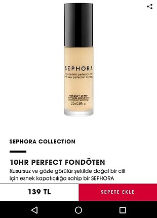 Fondöten Sephora