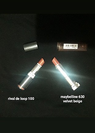 Rivel de loop ve Maybelline ruj