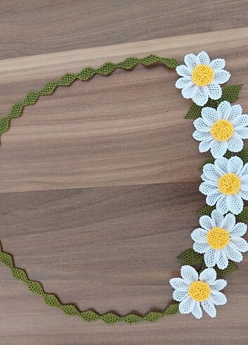 İğne oyası kolye - Görsel 7