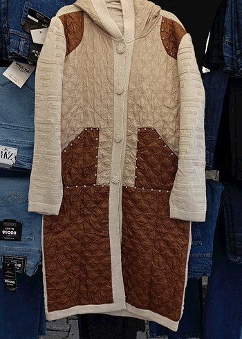 Uzun Örgü Kadın Hırka. - Görsel 2