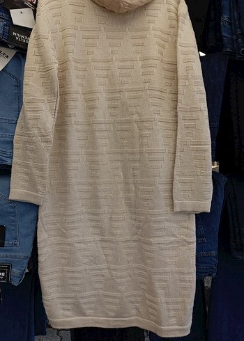 Uzun Örgü Kadın Hırka. - Görsel 5