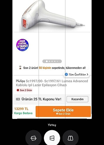 PHİLİPS LUMEA ADVANCED SC:1997/00 - Görsel 8