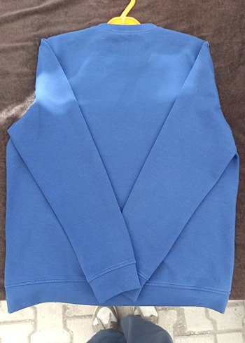 xl Beden mavi Renk Lacivert Erkek örme Sweatshirt