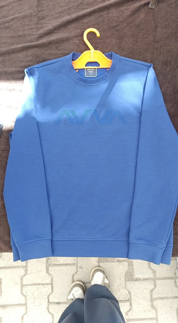 Lacivert Erkek örme Sweatshirt - Görsel 2