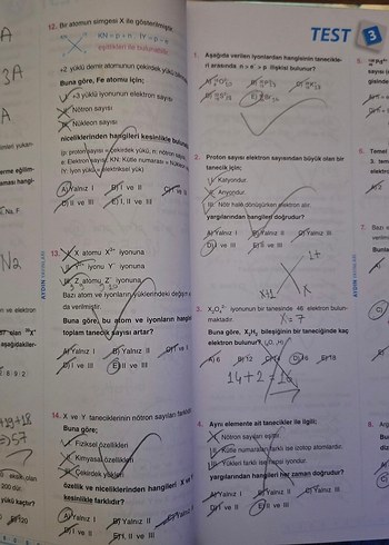 TYT Kimya Soru Bankası ve AYT Kimya-Fizik Kitapları