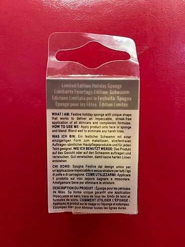 Beden Limited Edition Makyaj Süngeri