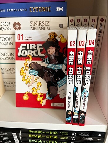 Fire force Manga 4 cilt