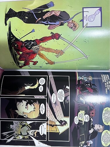 Beden Deadpool x Hawkeye