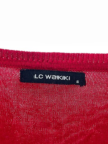 s Beden kırmızı Renk LC Waikiki Kazak / Triko %70 İndirimli.