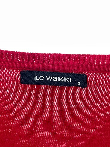 s Beden kırmızı Renk LC Waikiki Kazak / Triko %70 İndirimli.