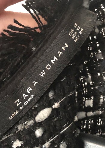Zara Zara tüvit elbise XS
