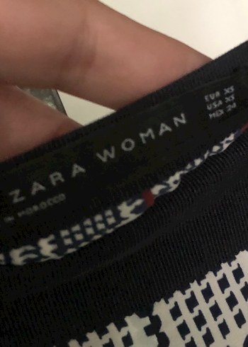 Zara Zara Gri Pilili Uzun Kadın Etek