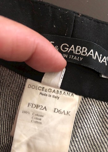 40 Beden gri Renk Dolce gabbana jean kot