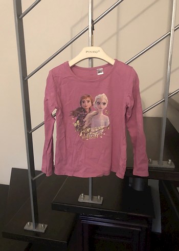 Pembe Baskılı Kız Çocuk body - Görsel 2