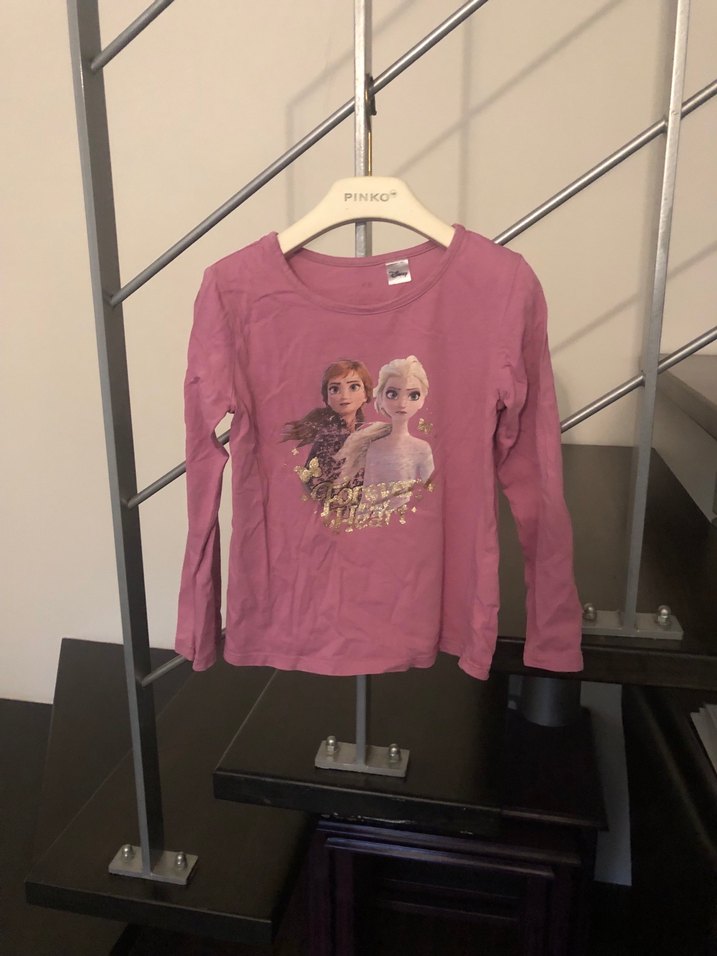 Pembe Baskılı Kız Çocuk body - Görsel 2