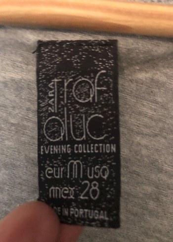 Kadın Gri Uzun Kollu Baskılı mini elbise tunik - Görsel 3