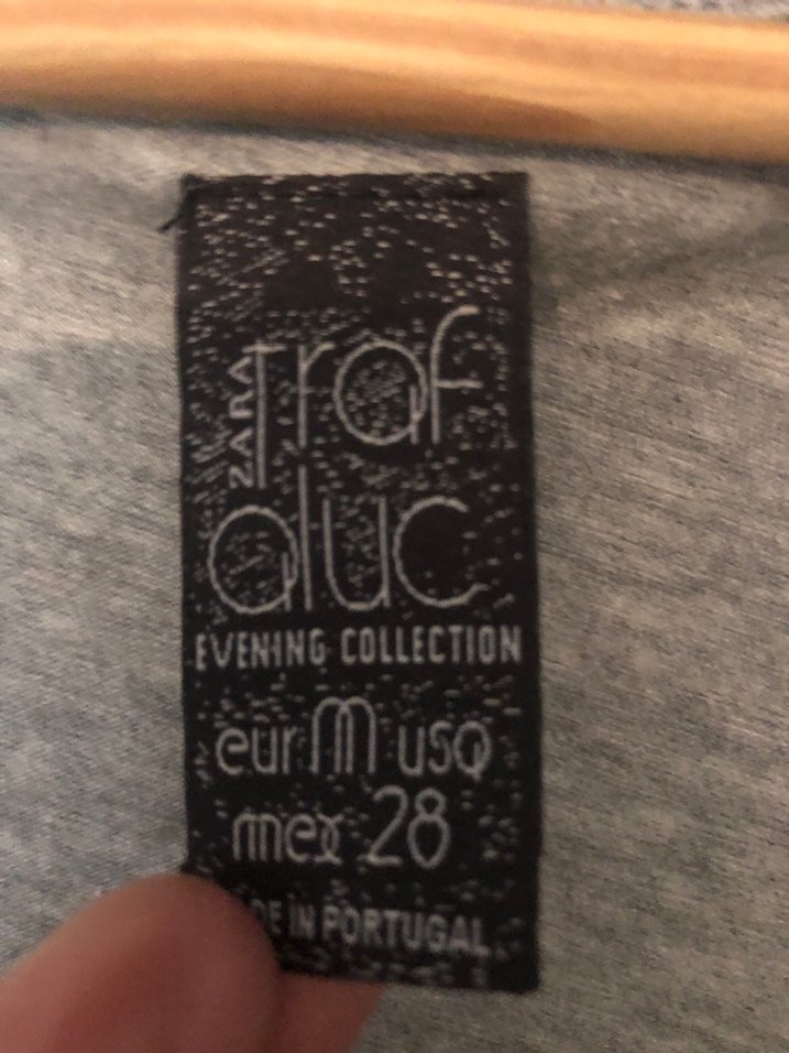 Kadın Gri Uzun Kollu Baskılı mini elbise tunik - Görsel 3