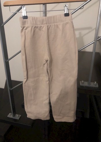 Bej Geniş Kesim Pantolon - Görsel 2