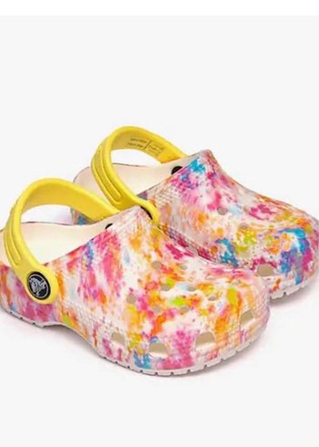 Crocs Çocuk Classic Tiedye Graphic Clog 25-26 no