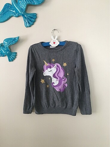 Unicorn triko uzun kollu