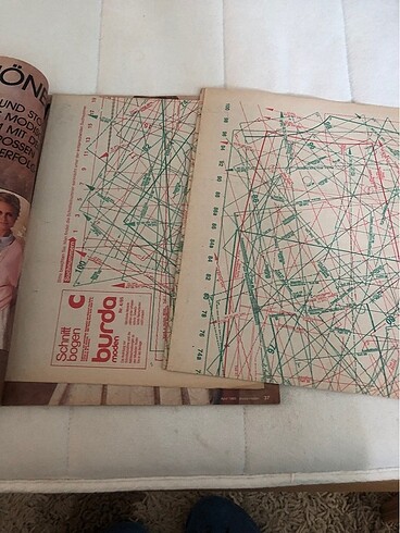 Beden Renk Burda dergisi 1985