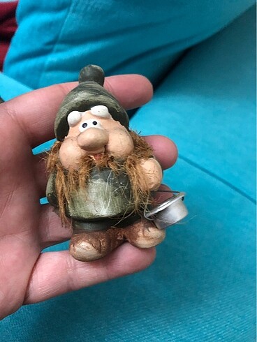 Beden yeşil Renk 3 adet cüce biblo