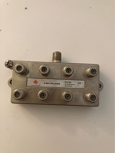 8 li splitter uydu alıcı dağıtıcı