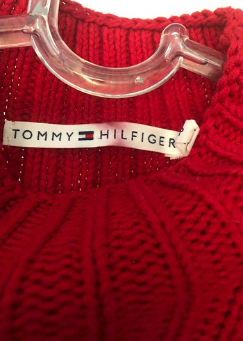 Tommy Hilfiger Tommy hilfiger Kadın Kırmızı kışlık Triko Kazak