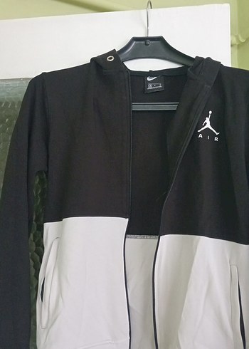 Nike Siyah beyaz kapusonlu üst - Görsel 7