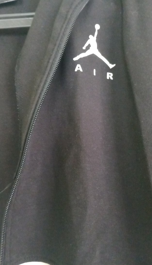 Nike Siyah beyaz kapusonlu üst - Görsel 2