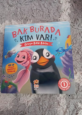 Bak Burada Kim Var! Gezgin Balık Barbu Pop-Up Kitap