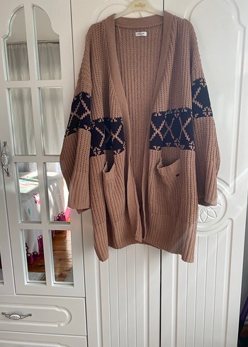 Replay Bohem Desenli Uzun Örgü Kadın Hırka - Görsel 8