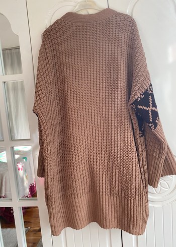 Replay Bohem Desenli Uzun Örgü Kadın Hırka - Görsel 7