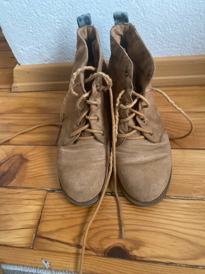 Berhska Bej Süet Bağcıklı Bot - Görsel 2