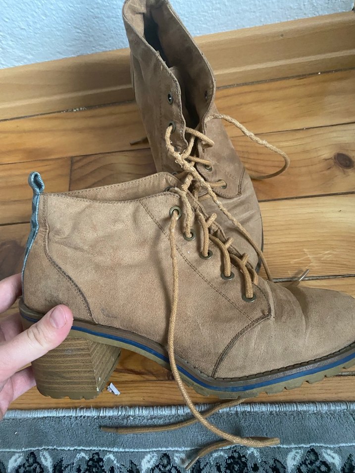 Berhska Bej Süet Bağcıklı Bot - Görsel 3