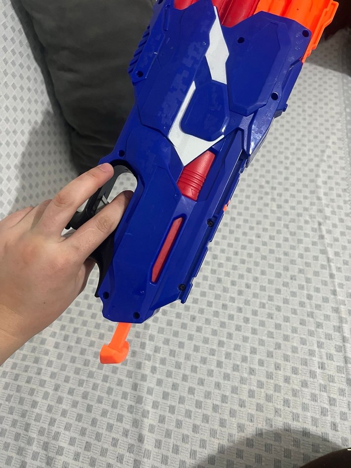 NERF Mavi Renkli Oyuncak Tabanca - Görsel 2