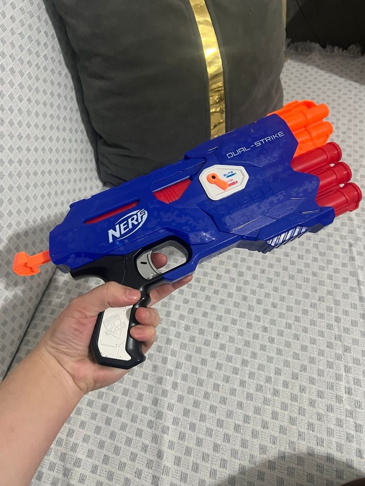 NERF Mavi Renkli Oyuncak Tabanca - Görsel 4