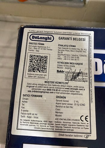 Delonghi Beyaz Gri Kahve Makinesi - Görsel 6