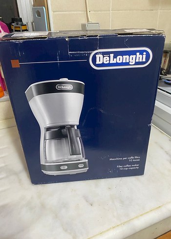 Delonghi Beyaz Gri Kahve Makinesi - Görsel 7