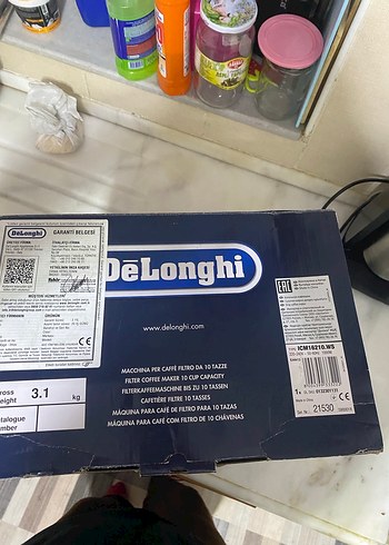 Delonghi Beyaz Gri Kahve Makinesi - Görsel 11