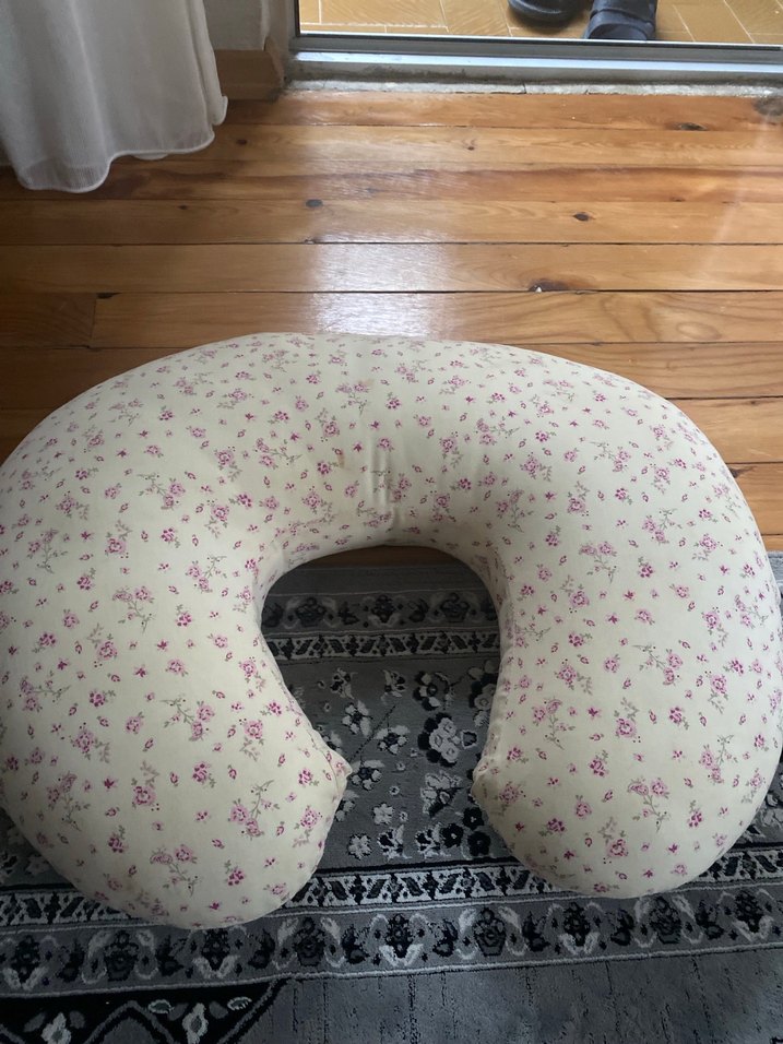 Çiçek Desenli Hamile ve Emzirme yastığı - Görsel 2