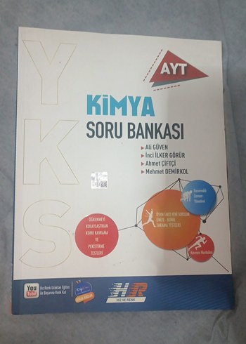 AYT Kimya Soru Bankası Hız ve renk