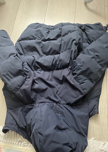 Fermuarlı Yüksek Yakalı Erkek Çocuk Kabanı - Görsel 5